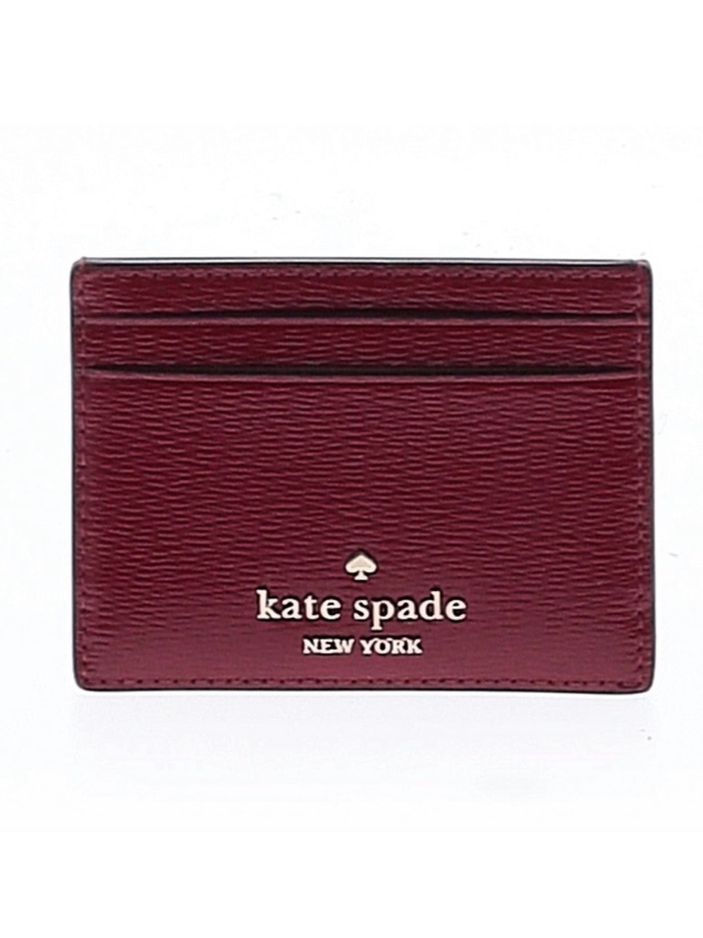 Kate Spade New York Burgundy /Red Leather Card Holder